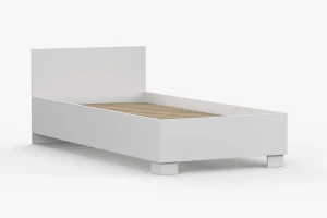 SIMO E tienerkamerset, kinderkamerset met bed 90x200 cm in kasjmier & wit Kinder Meubels 24