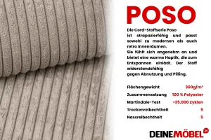 BELLA gestoffeerd eenpersoonsbed in corduroy, met bedkist en lattenbodem Bouclé Kinder Meubels 24