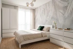 SIMO H slaapkamerset in wit / kasjmier, SIMO-collectie, incl. bed 160x200 Kinder Meubels 24