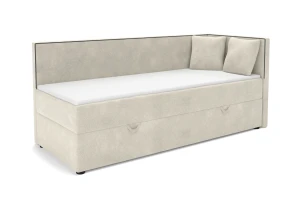 GINA boxspringbed, daybed met opbergruimte BOUCLÉ-LOOK Kinder Meubels 24