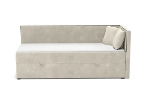 GINA boxspringbed, daybed met opbergruimte BOUCLÉ-LOOK Kinder Meubels 24