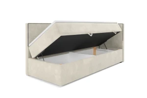 GINA boxspringbed, daybed met opbergruimte BOUCLÉ-LOOK Kinder Meubels 24