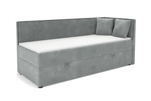 GINA boxspringbed, daybed met opbergruimte BOUCLÉ-LOOK Kinder Meubels 24