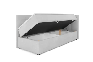 FAVIO boxspringbed, daybed met opbergruimte VELOURSLOOK Kinder Meubels 24
