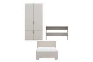 MANO D tienerkamerset / kinderkamerset met bed 90x200 cm, MANO-collectie Kinder Meubels 24