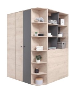 DARLA A Kinderkamer Set met Boekenkast Kinder Meubels 24