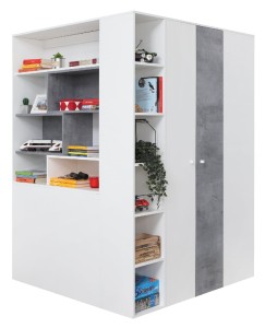 SIMON C Kinderkamer Set met Bed Kinder Meubels 24