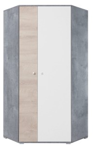 SIMON S02 Kledingkast 90 cm Kinder Meubels 24