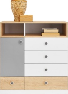 POKO 3 Kinderkamer Set met Kinderbed Kinder Meubels 24