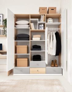 POKO 4 Kinderkamer Set met Bureau Kinder Meubels 24