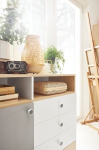 POKO 4 Kinderkamer Set met Bureau Kinder Meubels 24