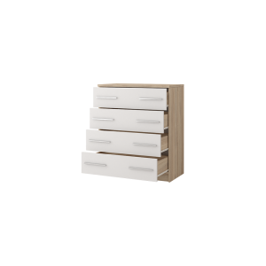 TOBBI 4 Kinderkamer Set met Wandplank Kinder Meubels 24