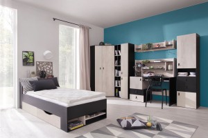 PETRA D Kinderkamermeubels met Garderobekast Kinder Meubels 24