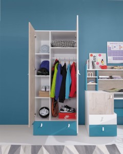 PETRA P03 Kledingkast Kinder Meubels 24