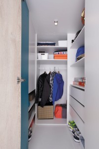 PETRA P01 Kledingkast Hoekkast 135 cm Kinder Meubels 24