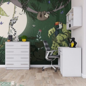 OLMO I Kinderkamermeubels met Kledingkast Kinder Meubels 24