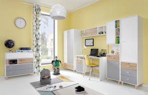 FELIX 03 Kledingkast 80 cm Kinder Meubels 24