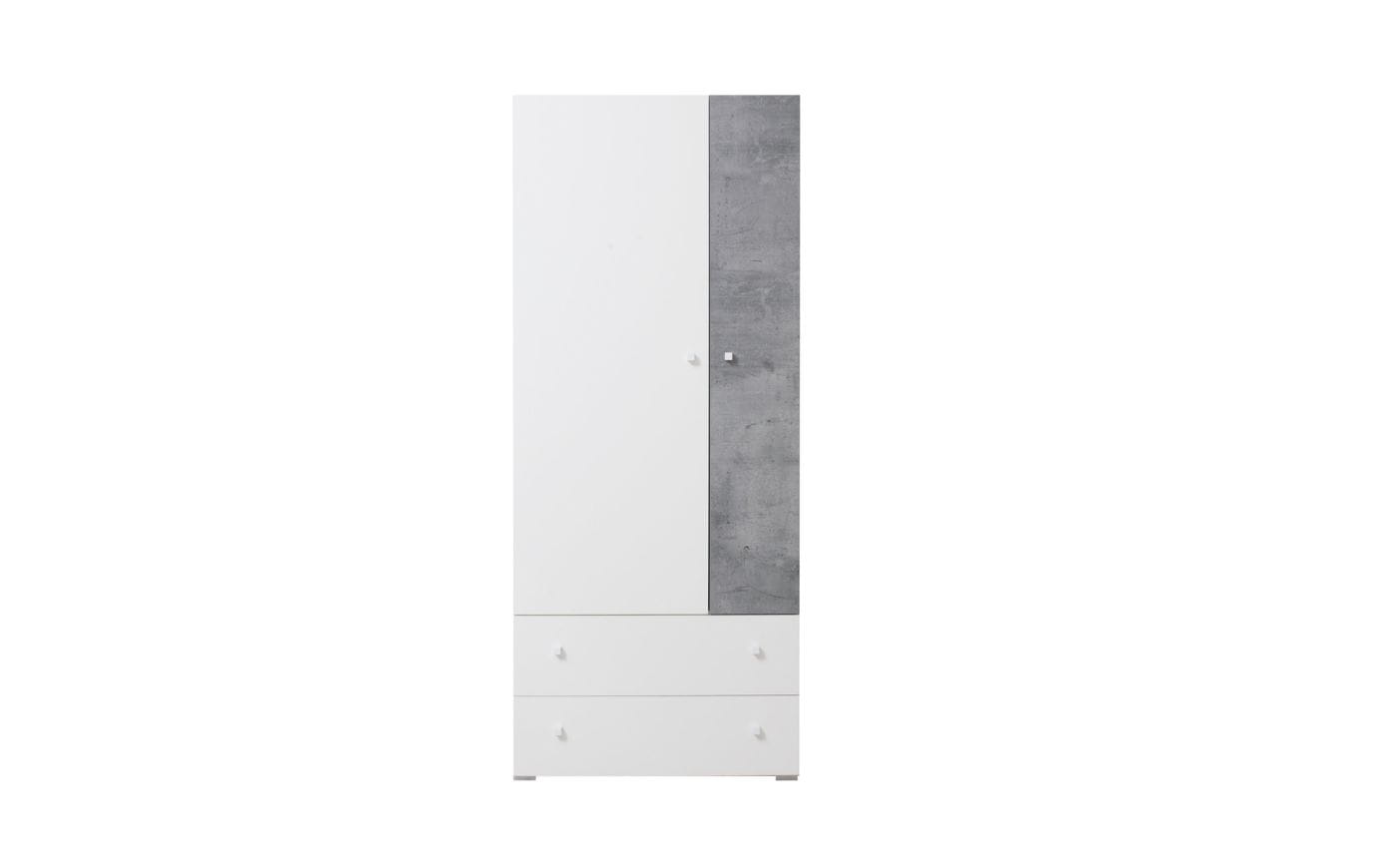 Simon S03 Kledingkast  80 cm Kinder Meubels 24