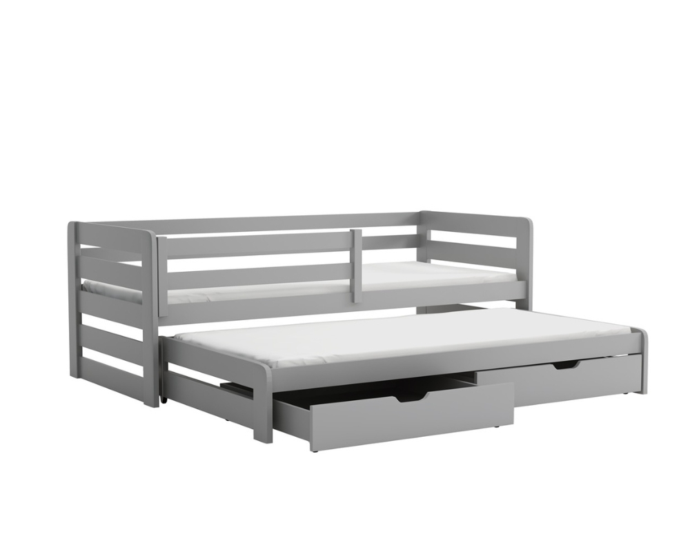 SENI 90x200 Asgrĳs Uitschuifbed Kinderbed Kinder Meubels