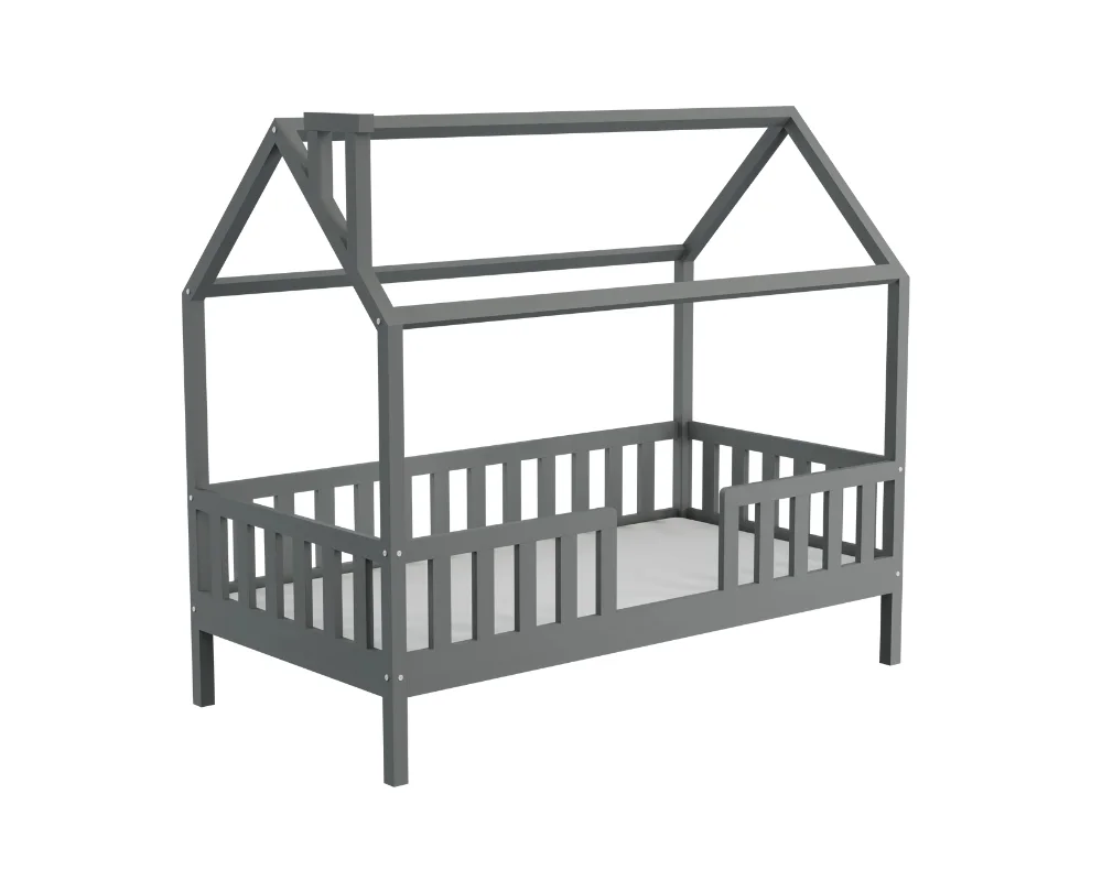 ROSI 1-persoon Kinderbed Huisbed 120x200 Kinder Meubels 24