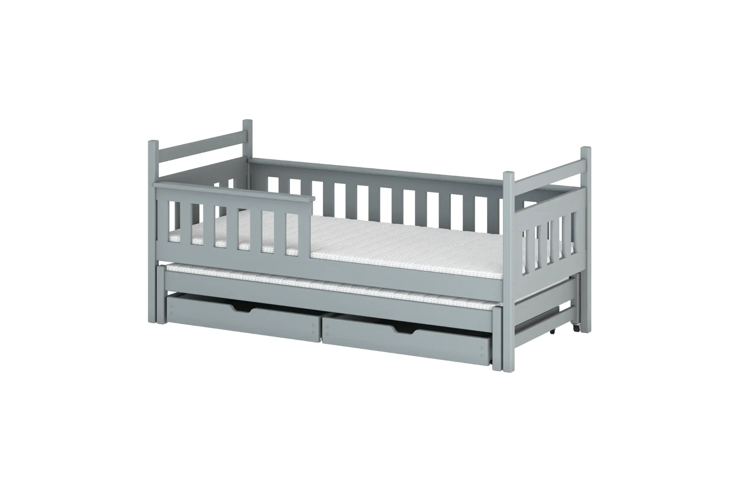 DENIS 90x200 Asgrĳs Uitschuifbed Kinderbed Kinder Meubels