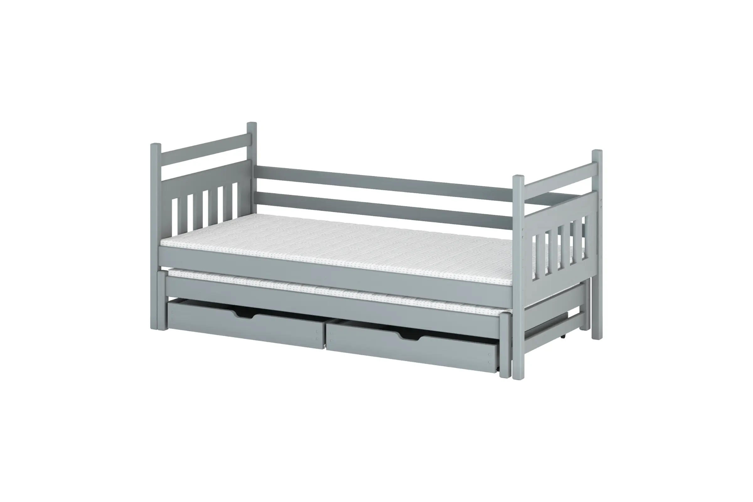 DOMINIK 90x200 Asgrĳs Uitschuifbed Kinderbed Kinder Meubels