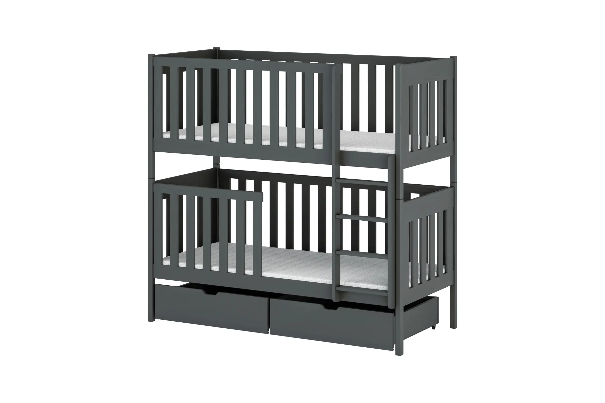 ELSA 90x200 Grafiet Stapelbed Kinder Meubels