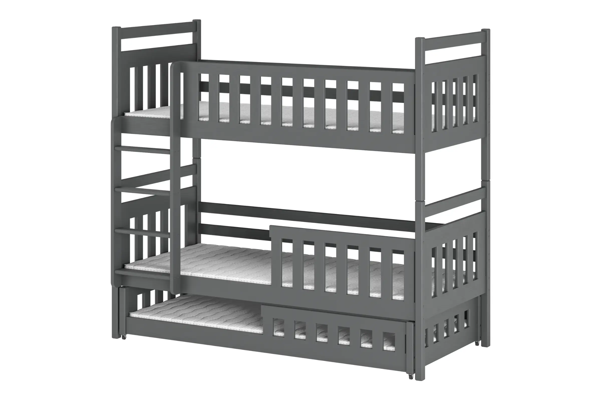 EVA 90x200 Grafiet Stapelbed Kinder Meubels