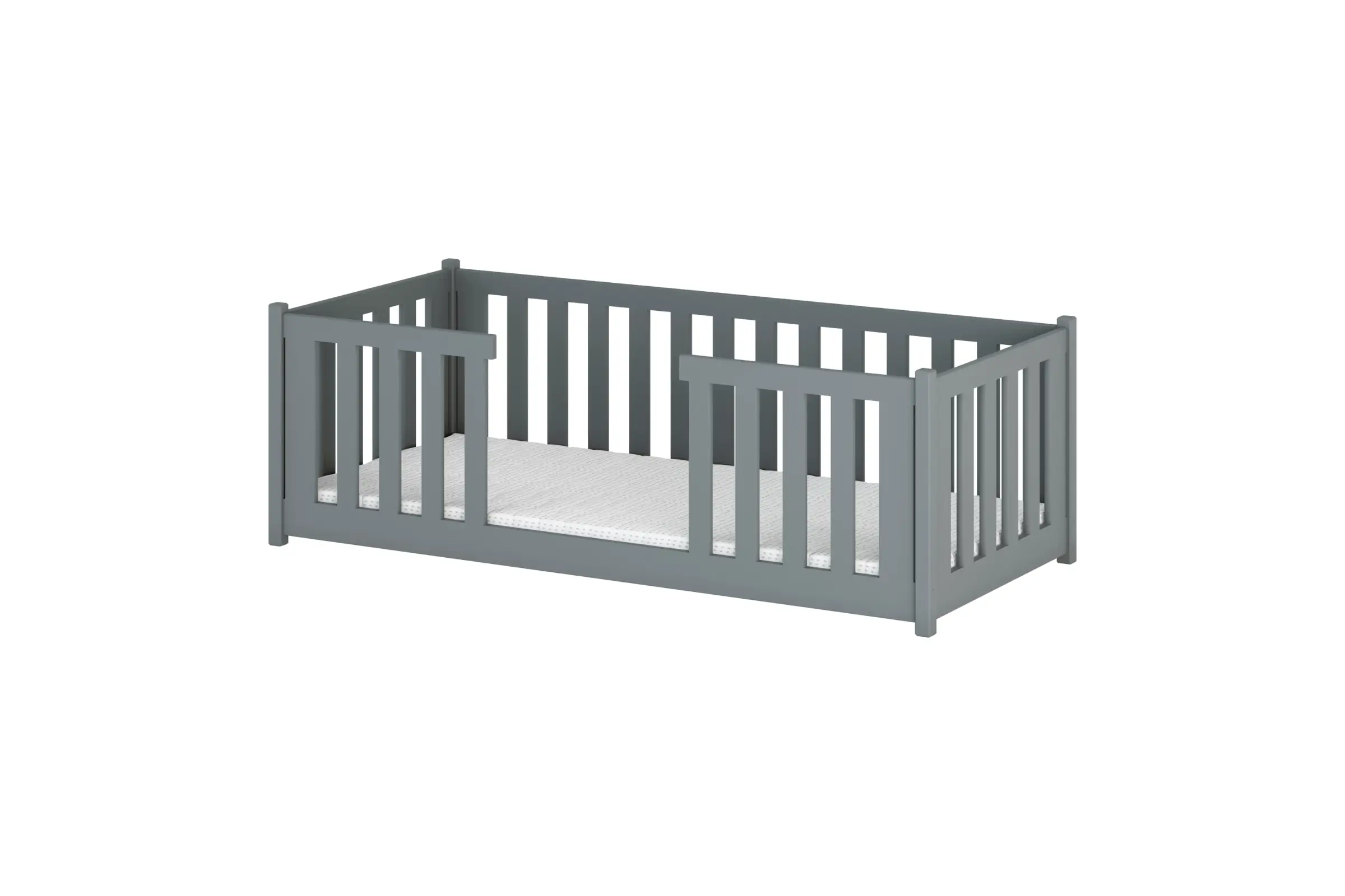 FABIO 90x200 Asgrĳs Kinderbed Vloerbed Kinder Meubels