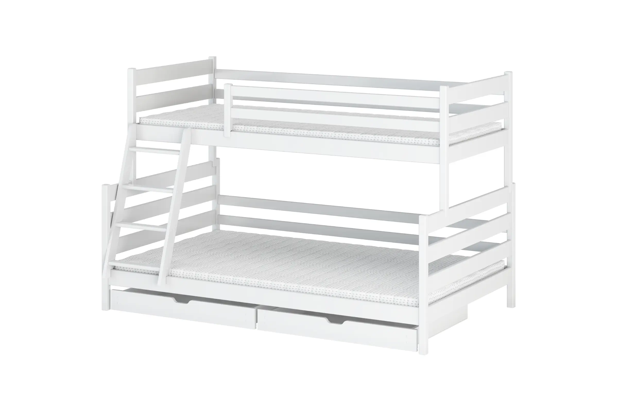 FRANZ 120x200/90x200 Wit Stapelbed Kinder Meubels