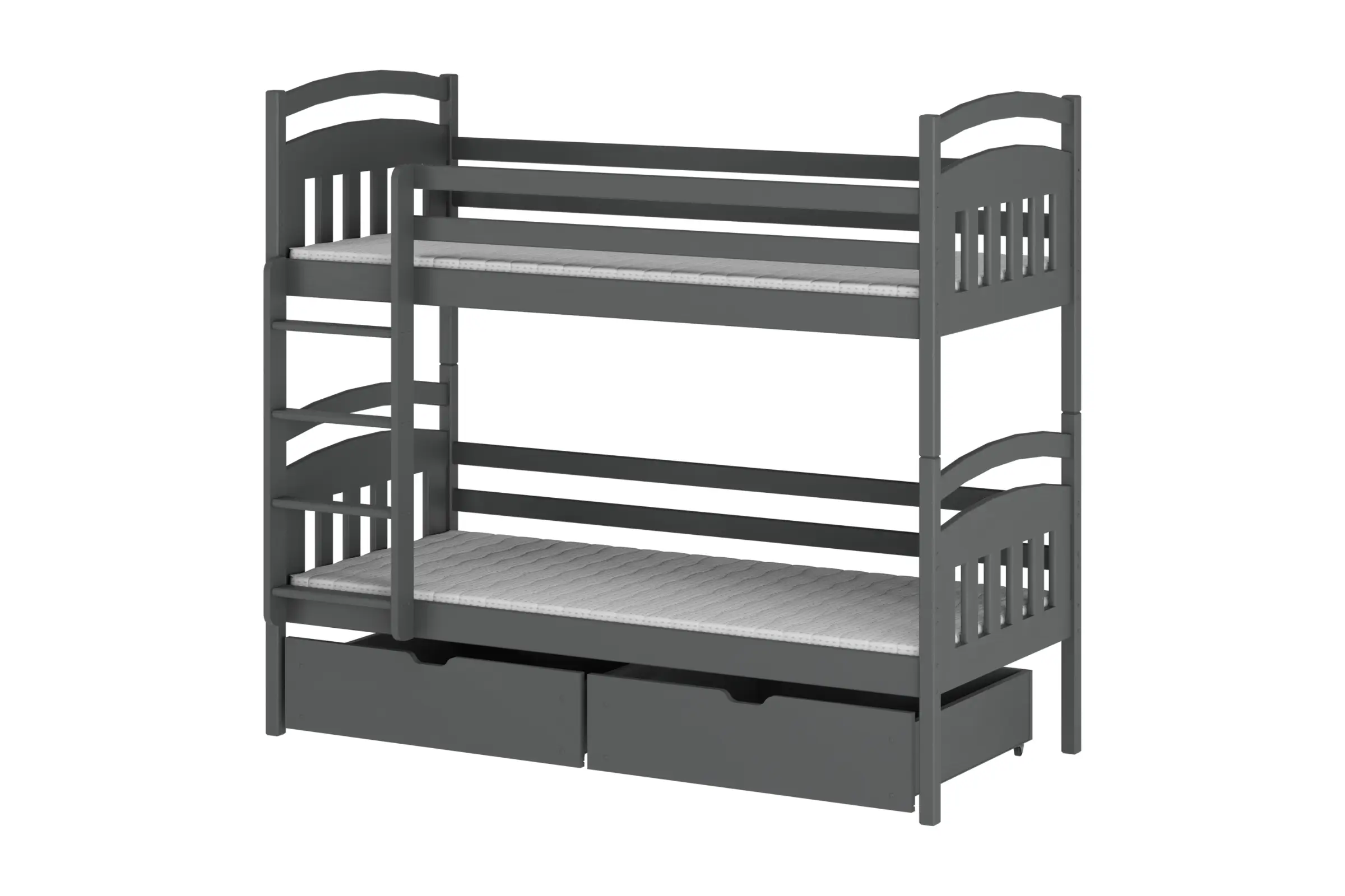 GABI 90x200 Grafiet Stapelbed Kinder Meubels