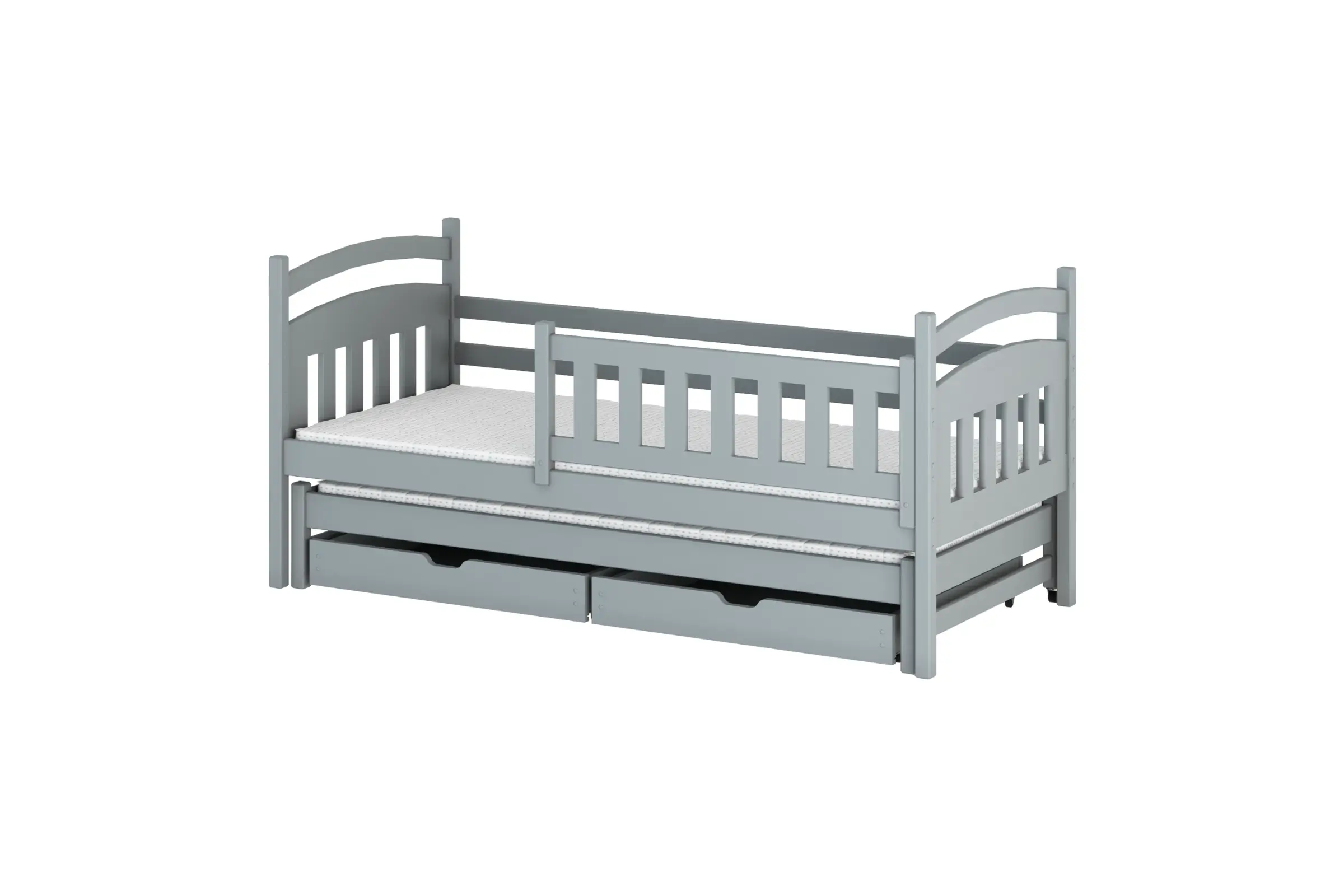 GABRIEL 90x200 Asgrĳs Uitschuifbed Kinderbed Kinder Meubels
