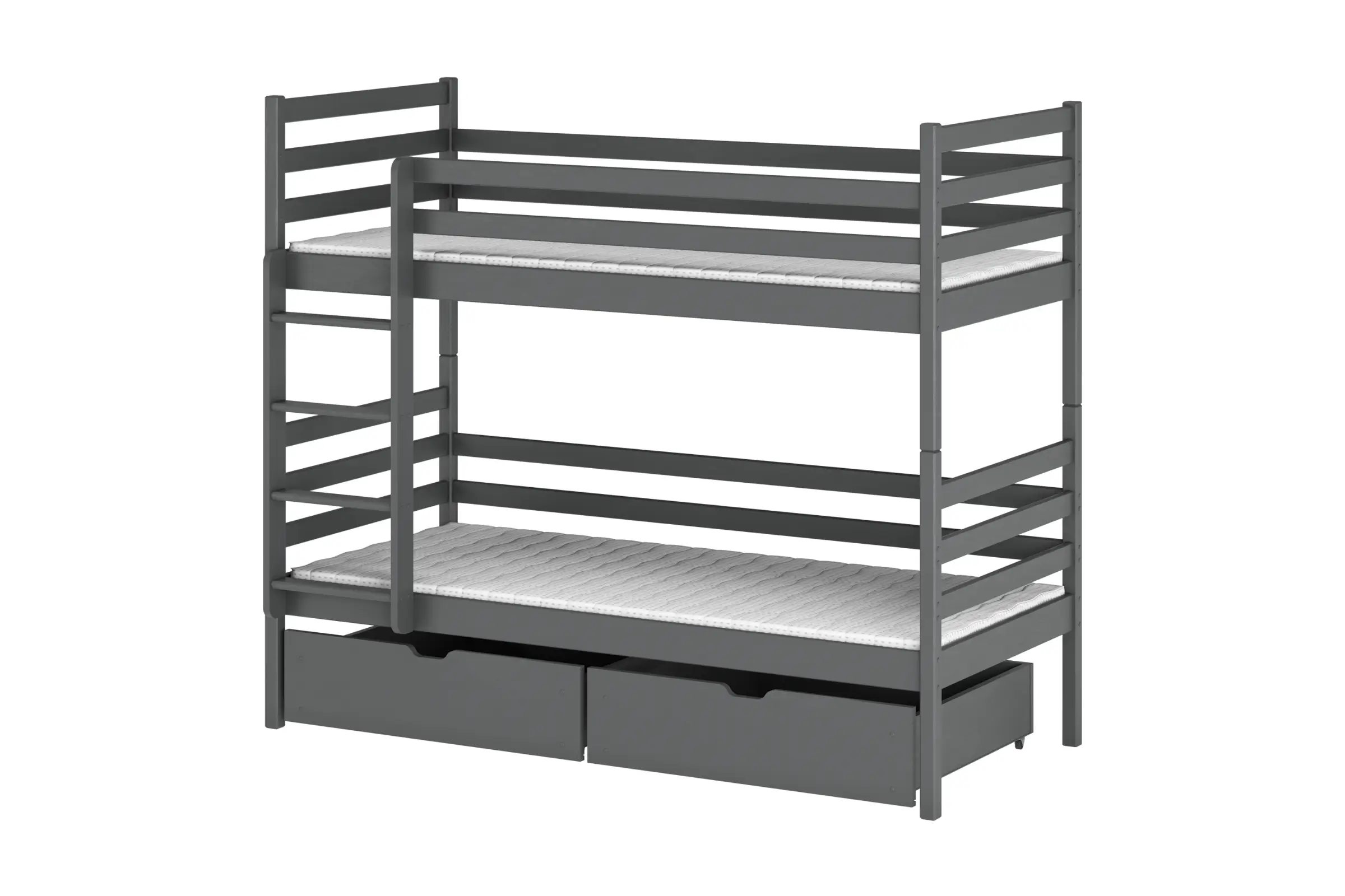 NEMO 90x200 Grafiet Stapelbed Kinder Meubels