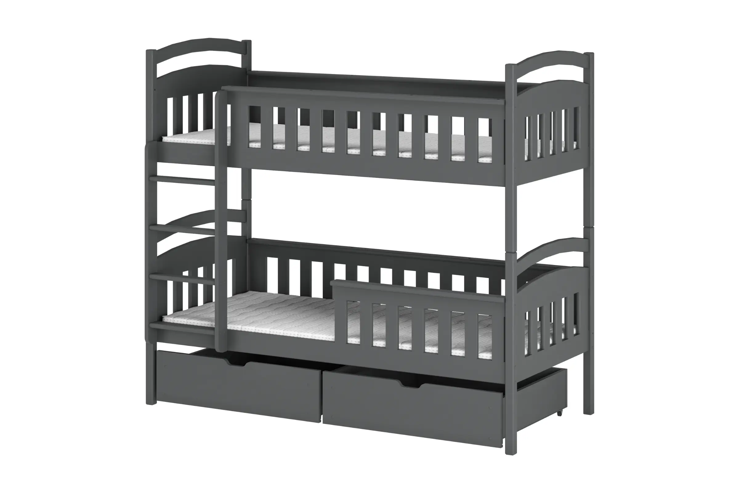 RIO 90x200 Grafiet Stapelbed Kinder Meubels