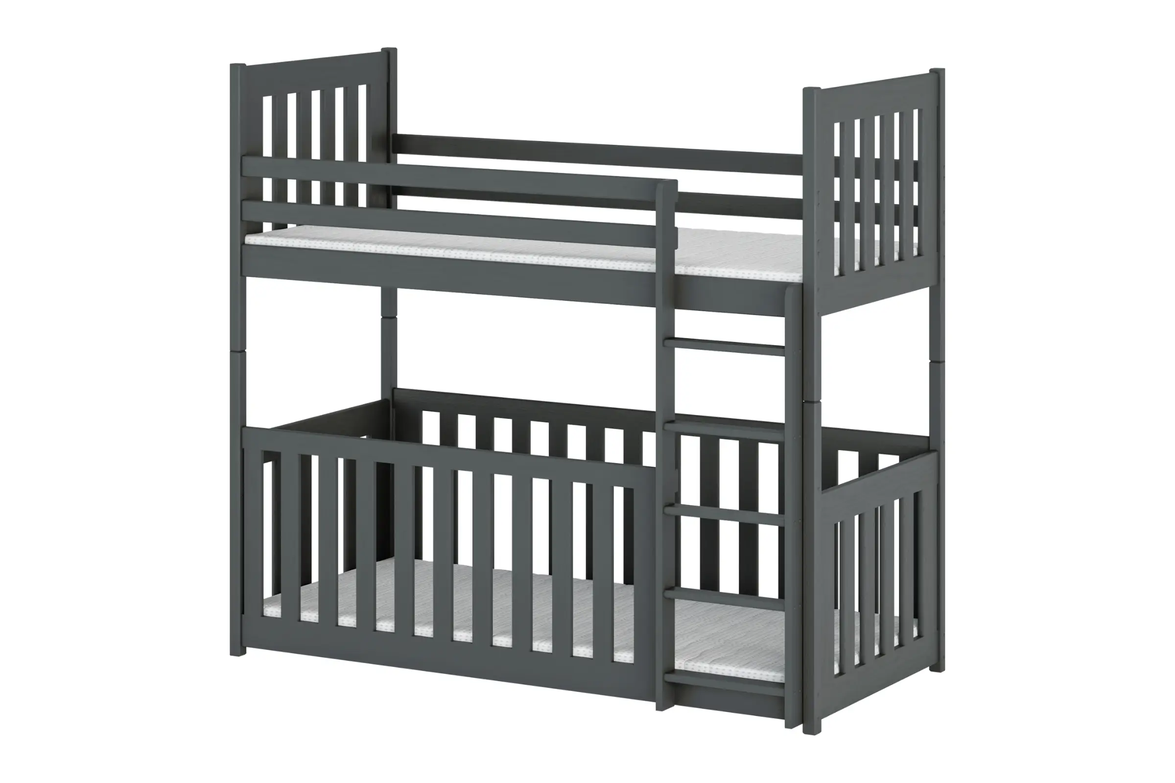 KARL 90x200 Grafiet Stapelbed Kinder Meubels