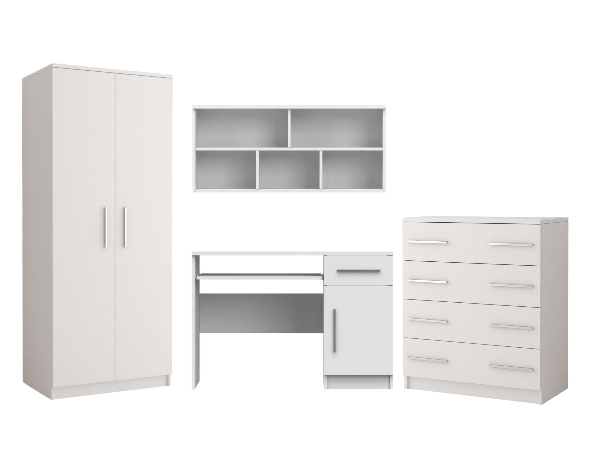 OLMO I Kinderkamermeubels met Kledingkast Kinder Meubels 24