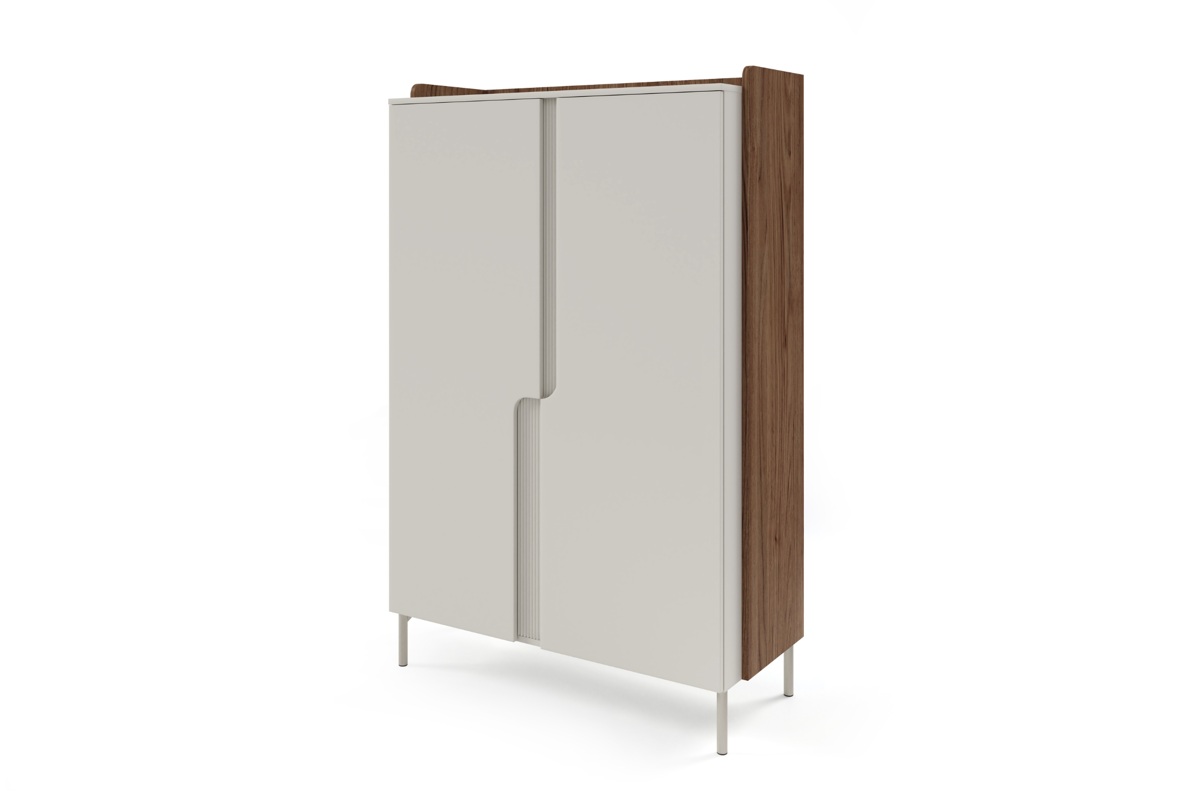Commode PAURO 03 2-deurs met legplanken, dressoir in Scandinavisch design Kinder Meubels 24