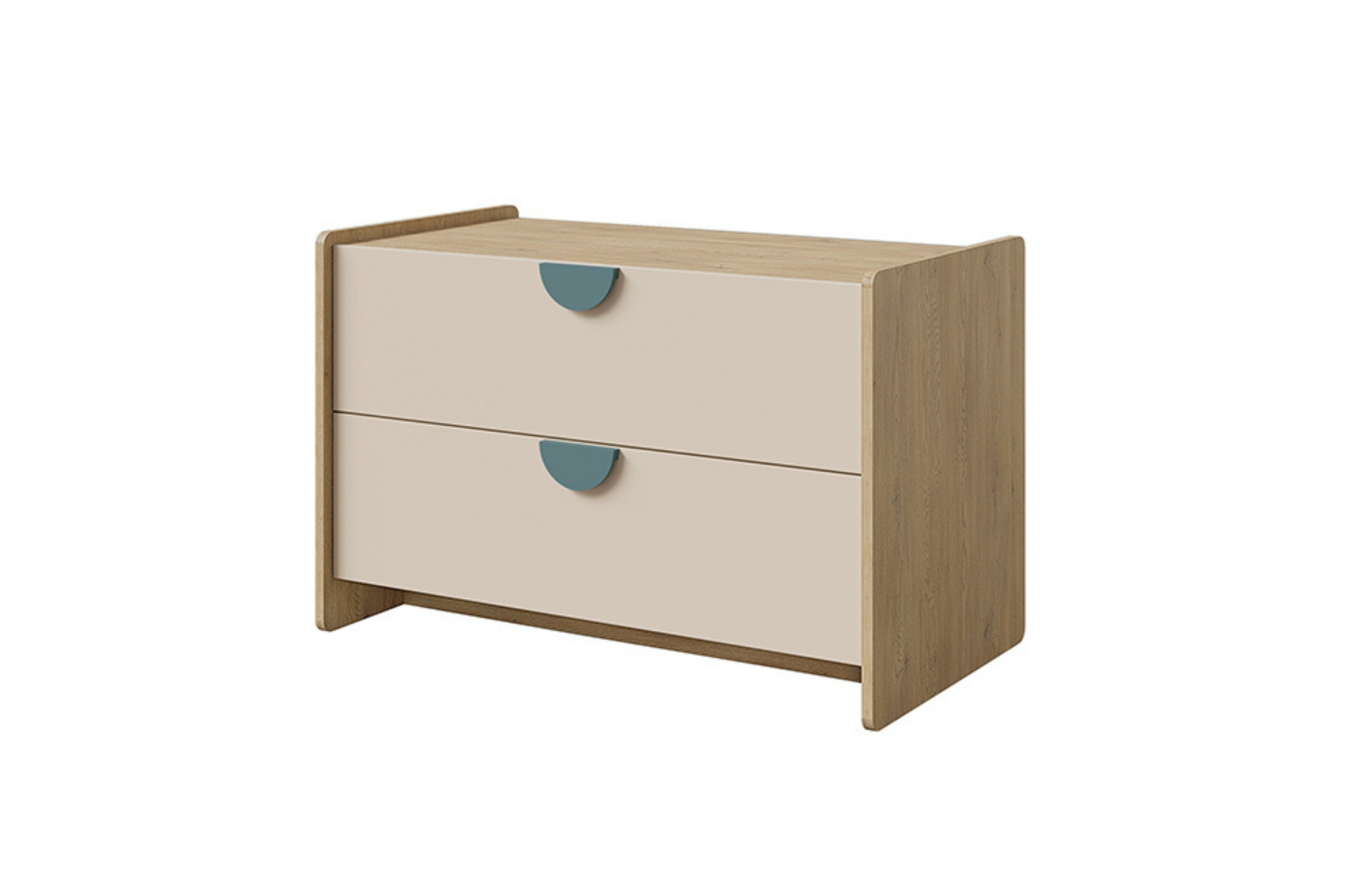 LEXO 11 TV-lowboard voor de kinderkamer, TV-meubel met 2 lades Kinder Meubels 24