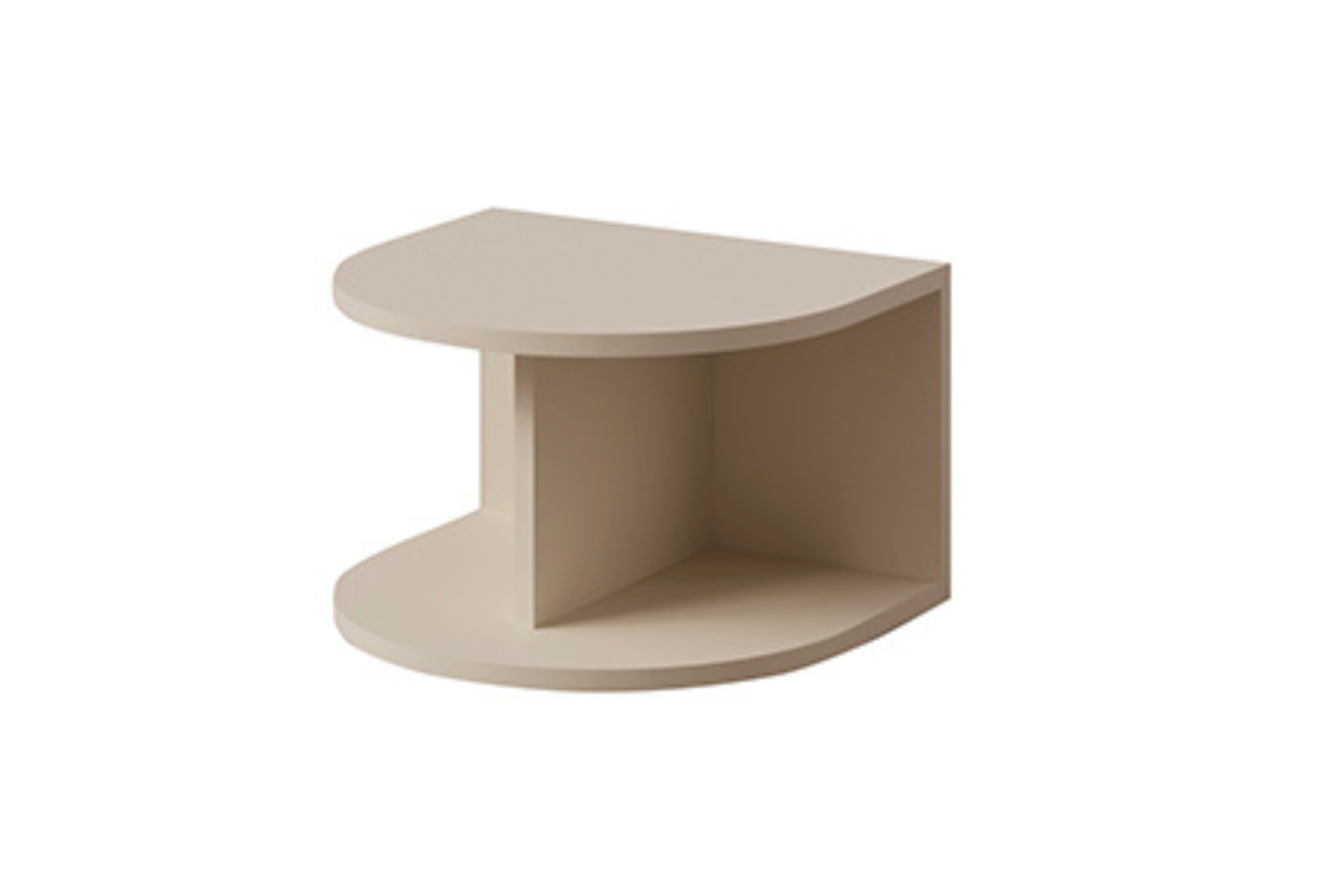 LEXO 14 nachtkastje voor de kinderkamer, nachtconsole Macadamia, B/H/D 40x25x35 cm Kinder Meubels 24