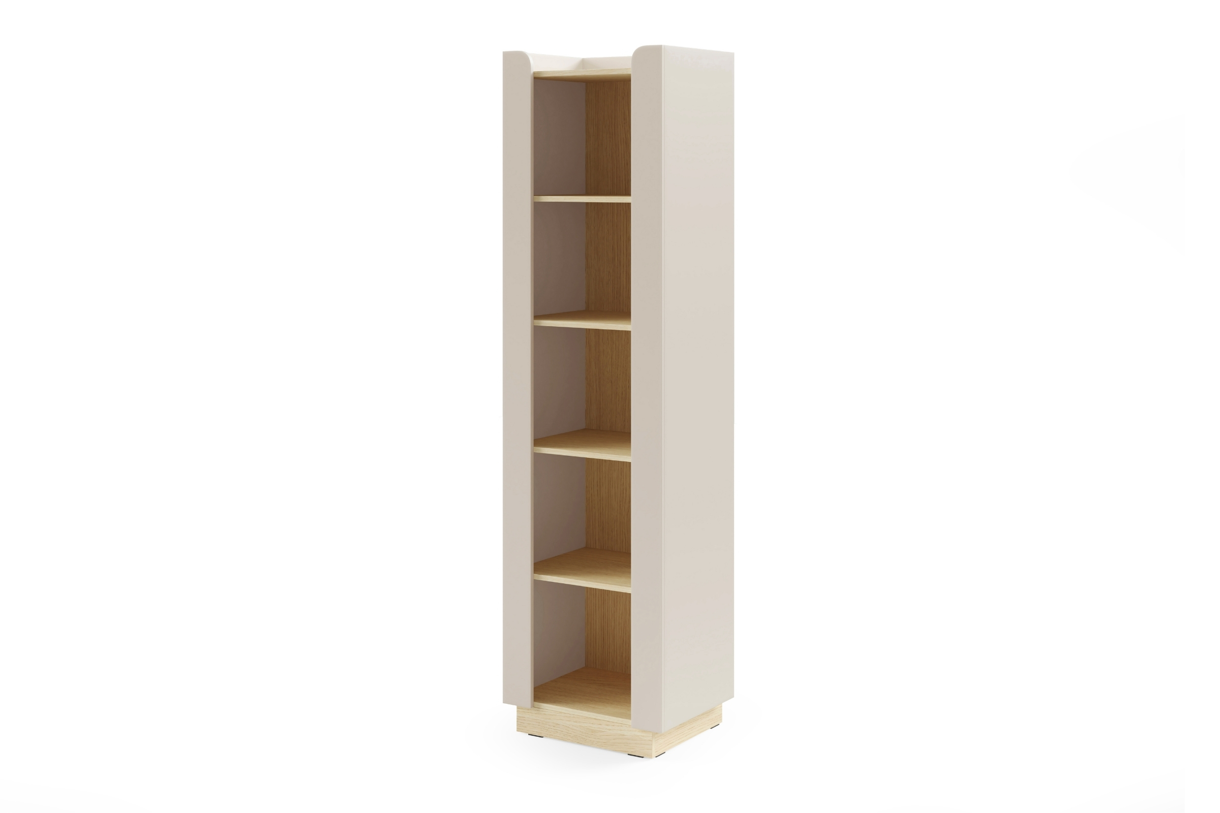 SOVI 02 kinderkast 55 cm breed, met 4 legplanken, Scandinavisch design Kinder Meubels 24