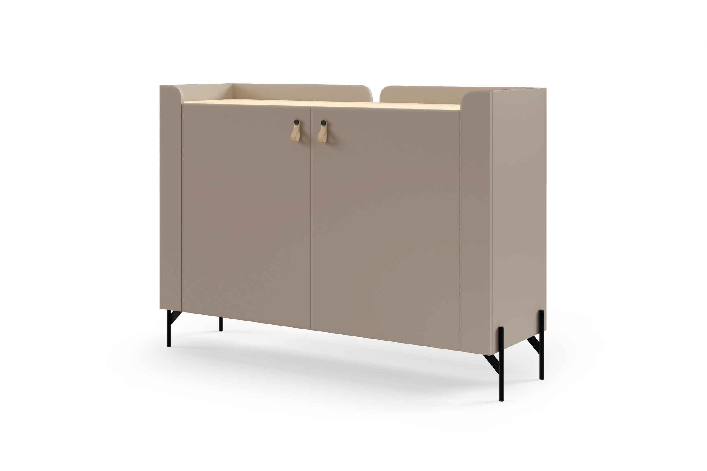 SOVI 06 commode 130 cm breed, met 2 kastvakken en legplanken Kinder Meubels 24