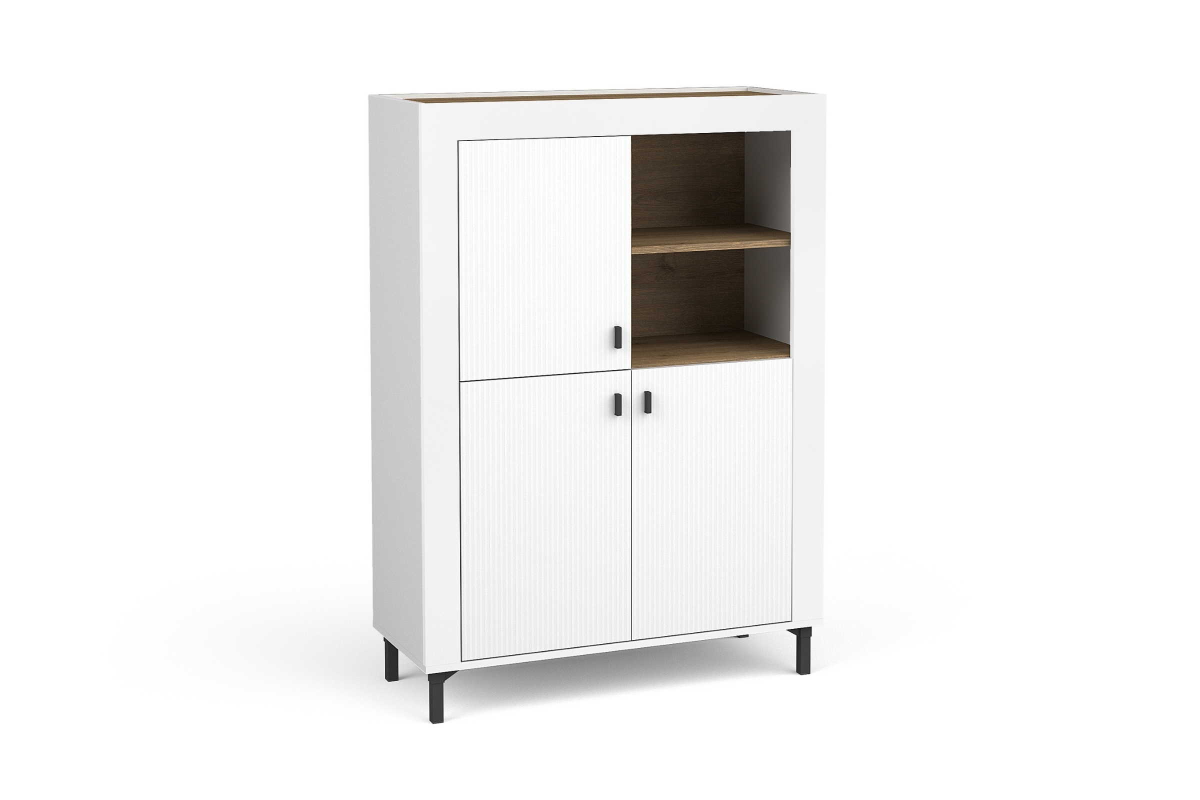 MONI 05 commode, dressoir 97 cm breed, 3-deurs Kinder Meubels 24