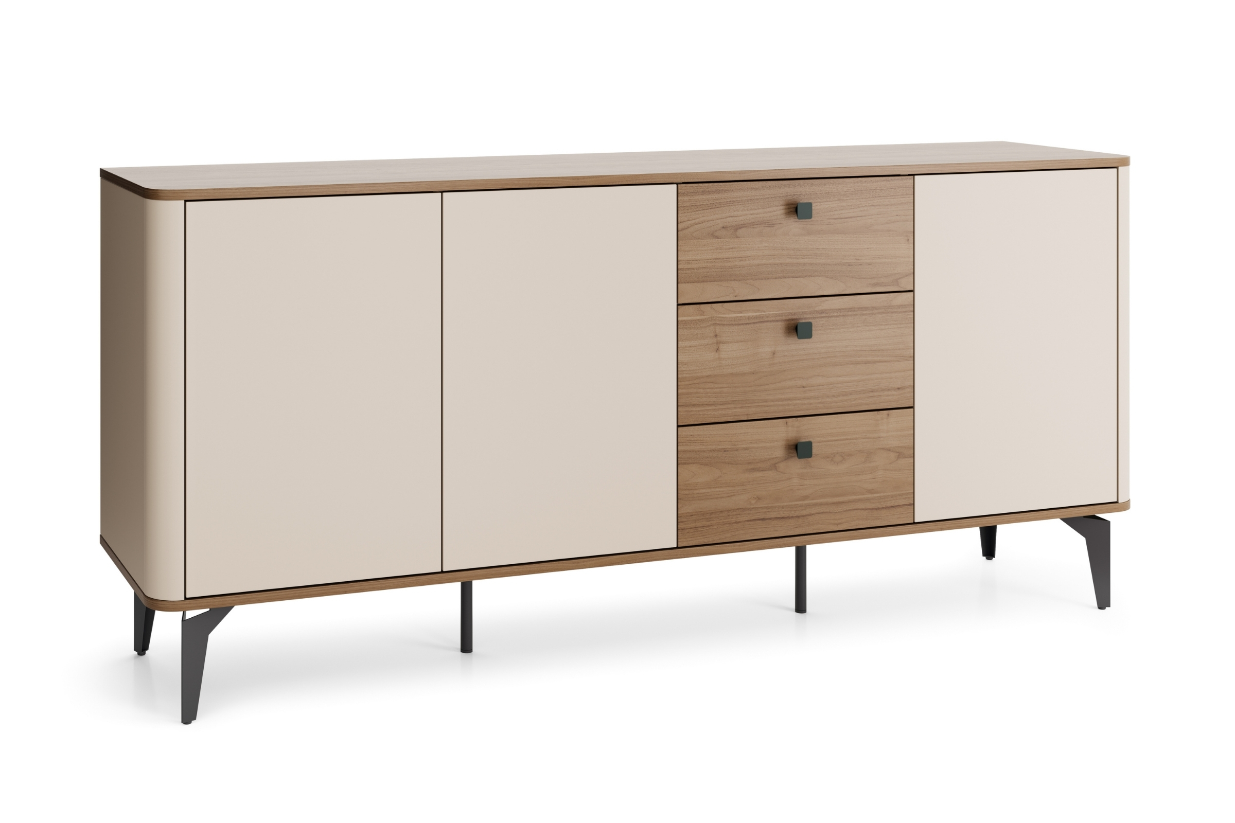 AURO 05 commode, dressoir met 3 lades, 2 deuren & legplanken, AURO-collectie Kinder Meubels 24