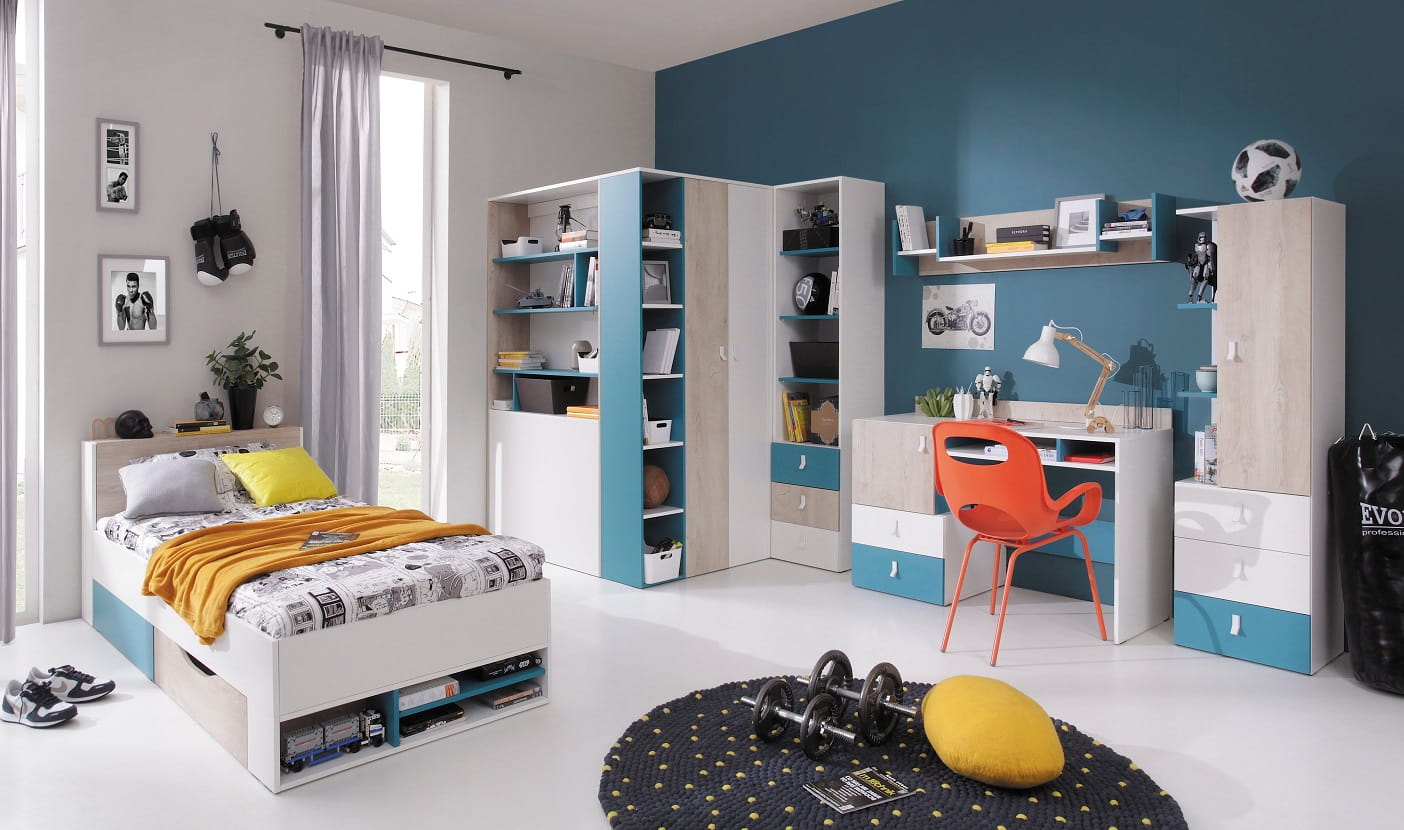 PETRA B Kinderkamermeubels met Bed Kinder Meubels 24