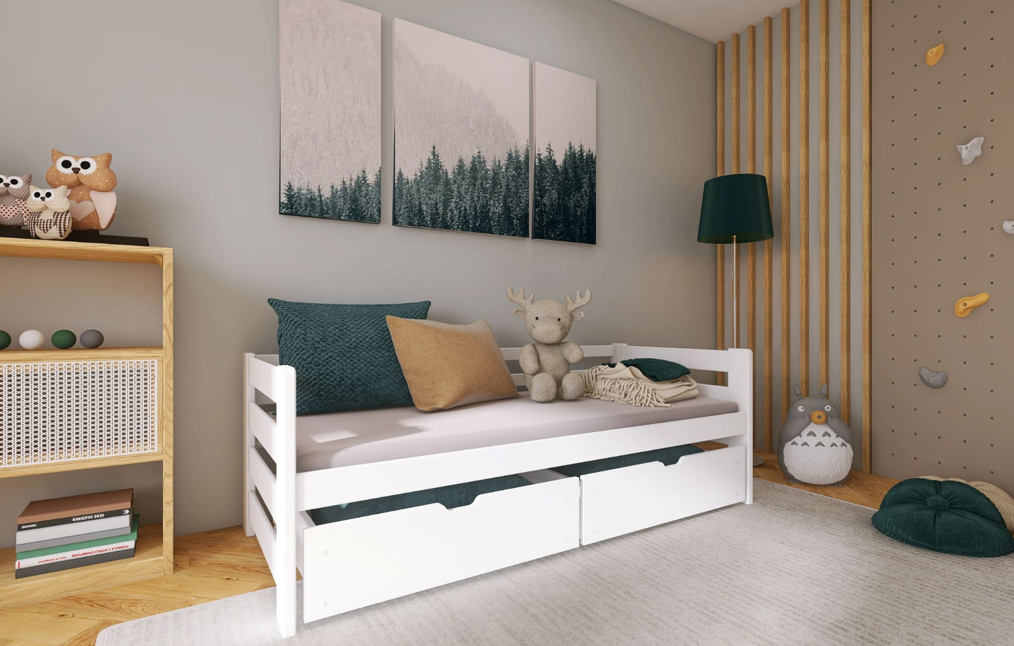 ELLI Eenpersoonsbed Kinderbed Kinder Meubels 24